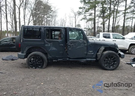 2018 Jeep Wrangler Jk Unlimited Sahara 4X4 из США, поврежденный, VIN 1C4BJWEG2JL841171